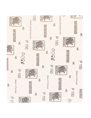 INDASA ABRASIVE PAPER FOR WOOD RED NO.150