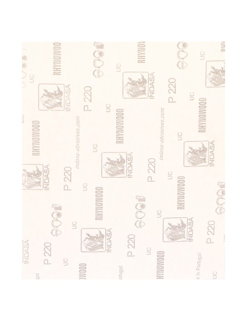 INDASA ABRASIVE PAPER FOR WOOD RED NO.220