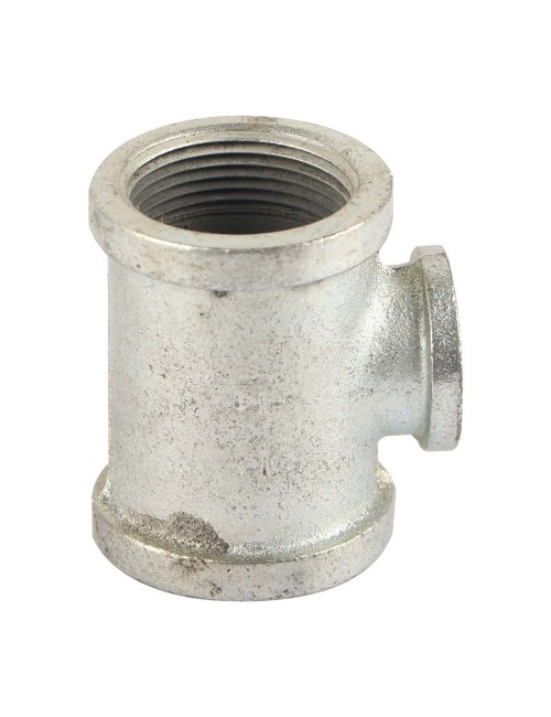 GALV. REDUCER TEE 3/4" x 2"