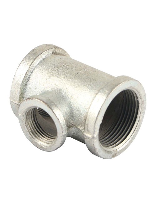 GALV. REDUCER TEE 3/4" x 2"