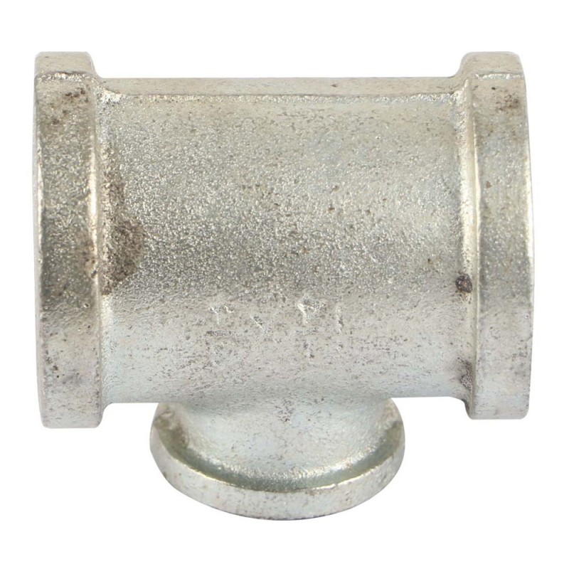 GALV. REDUCER TEE 3/4" x 2"