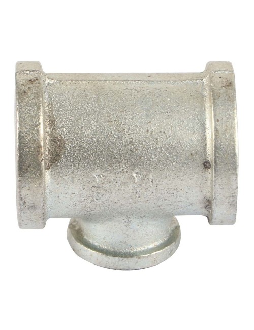 GALV. REDUCER TEE 3/4" x 2"