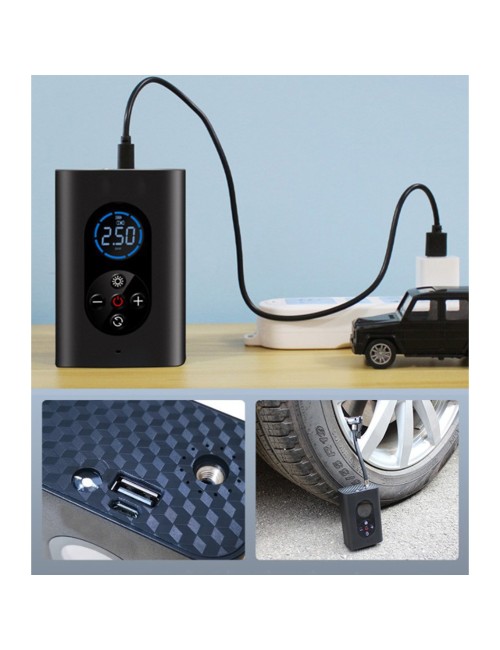 كمبريسور شحن مع USB