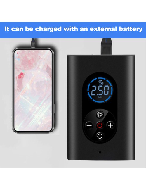 كمبريسور شحن مع USB