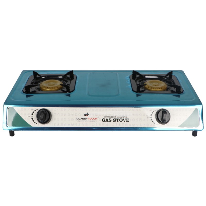 CT1869 DOUBLE BURNER GAS STOVE