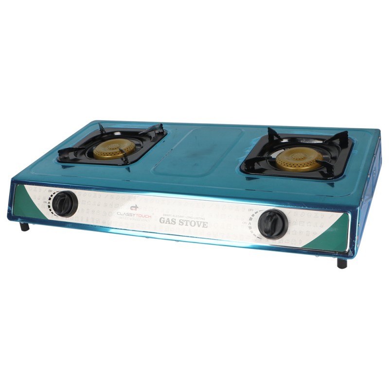 CT1869 DOUBLE BURNER GAS STOVE