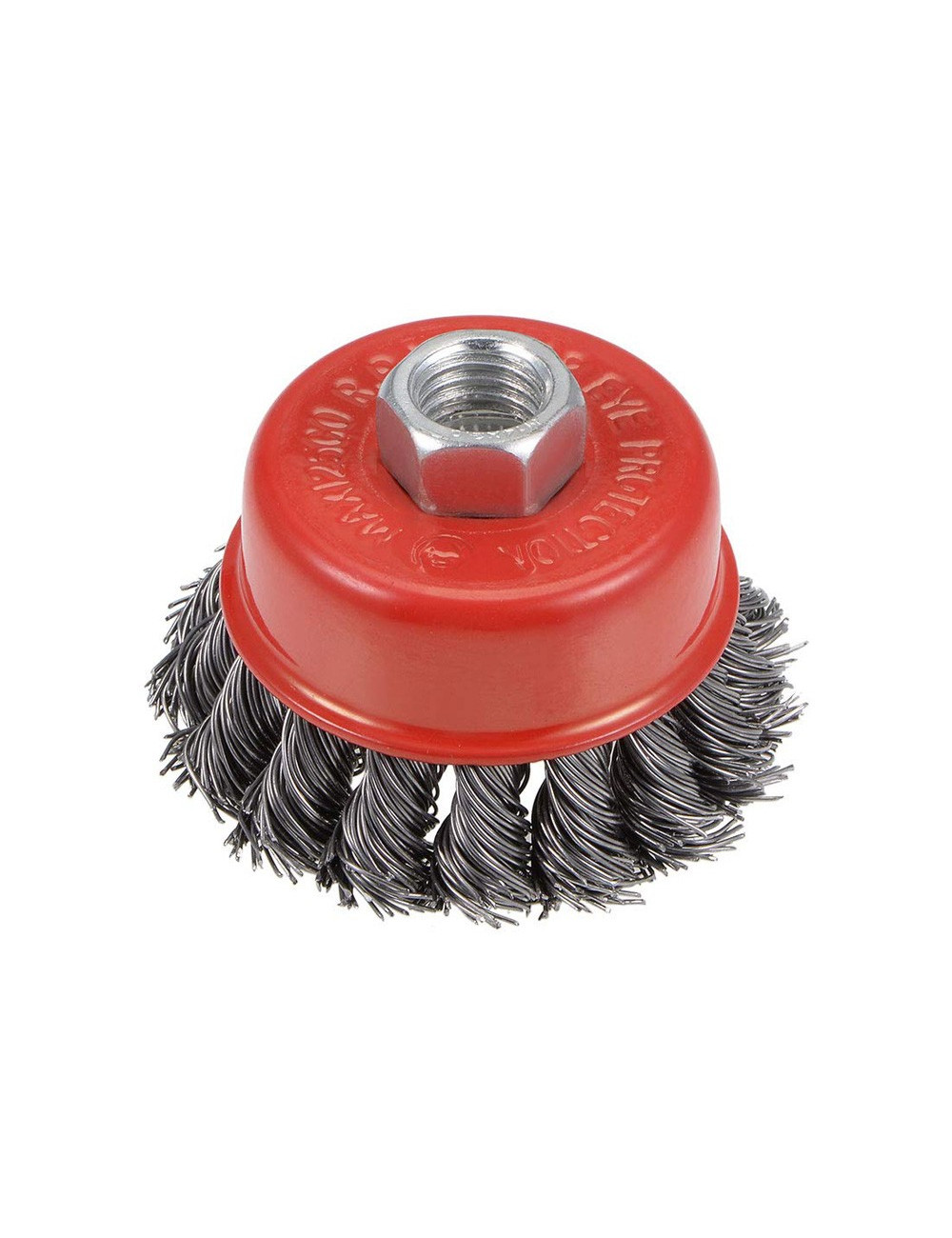 CUP BRUSH TWIST TYPE 4" x 14 MM
