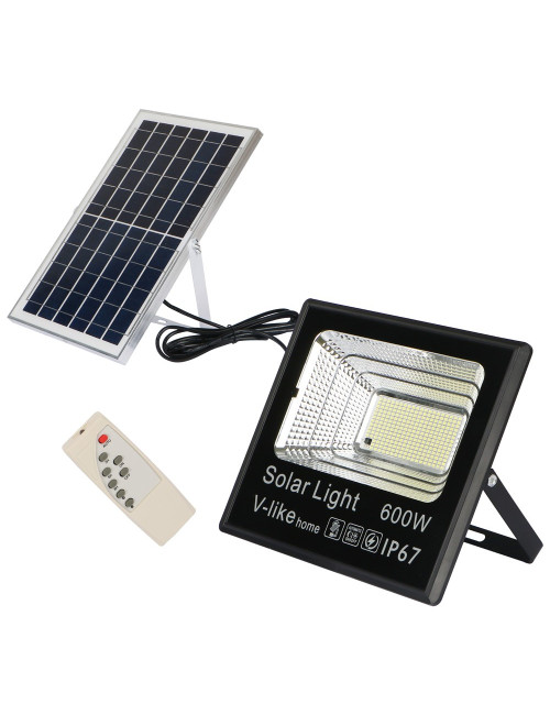 V-LIKE SFLSMD-600W كشاف طاقة شمسية 600 وات مع بنل