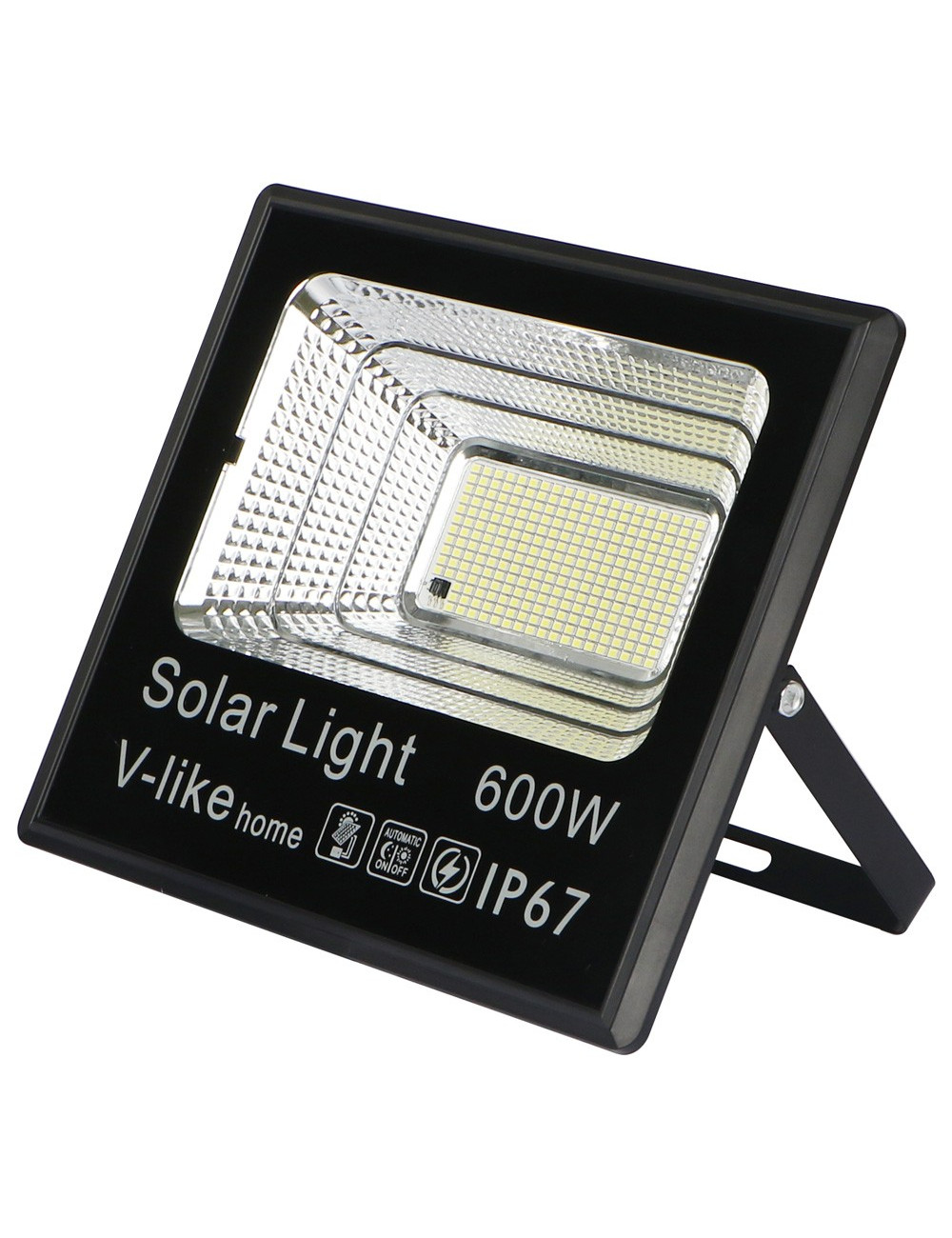 V-LIKE SFLSMD-600W كشاف طاقة شمسية 600 وات مع بنل
