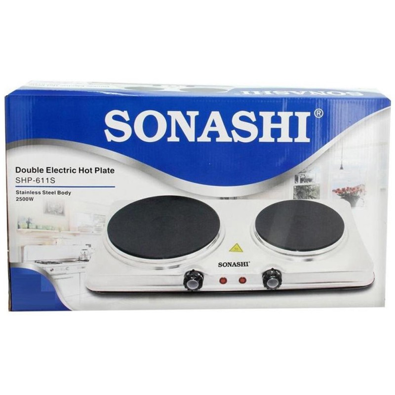 شولة كهربائية استيل 2 عين SHP - 611S SONASHI