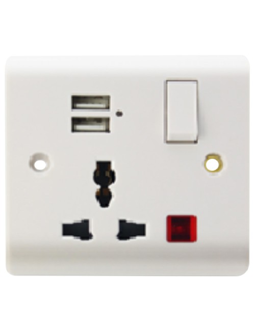 USB بلاك 13 امبير مفرد