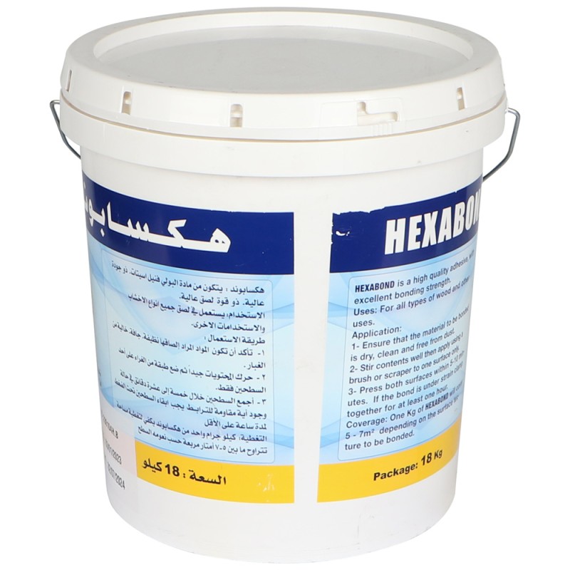 HEX A BOND WOOD GLUE DRUM 18 KG