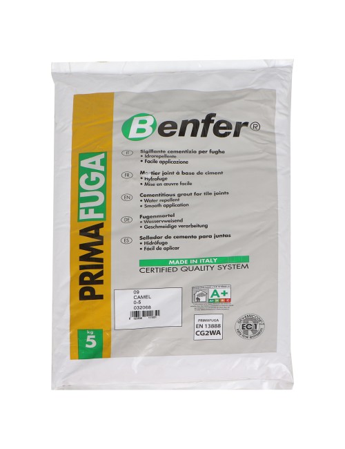 PRIMAFUGA GROUT FOR TILE 09 CAMEL 5 KG