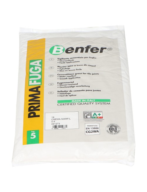 PRIMAFUGA GROUT FOR TILE 19 CREAM 5 KG