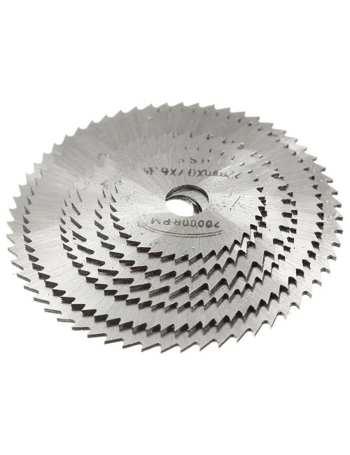 MINI SAW BLADE WHITE 7PC HANGING BAG PACKING