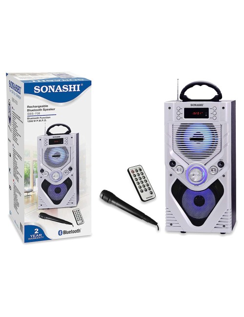 SONASHI RECHARGEABLE BLUETOOTH SPEAKER