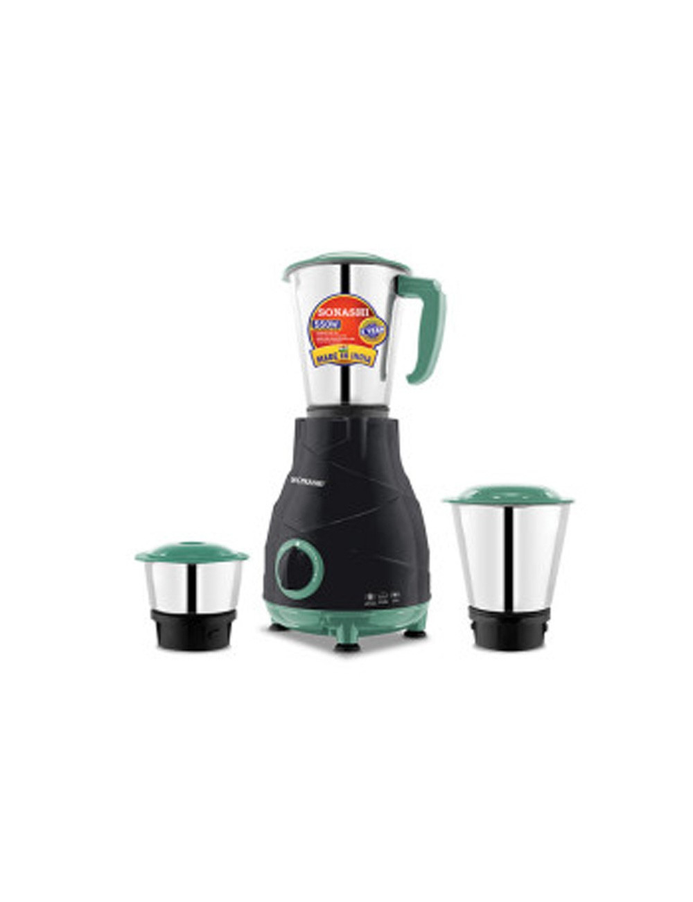 SONASHI 3 IN 1 MIXER GRINDER(MADE IN INDIA),550W