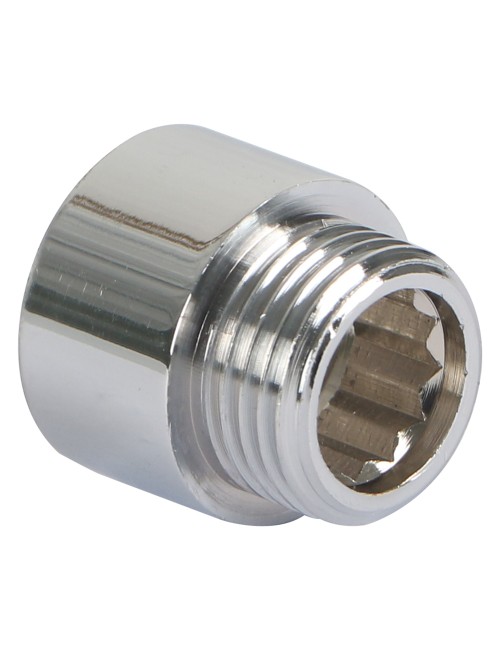 وصل ذكر كروم 1/2" × 15 ملي IND