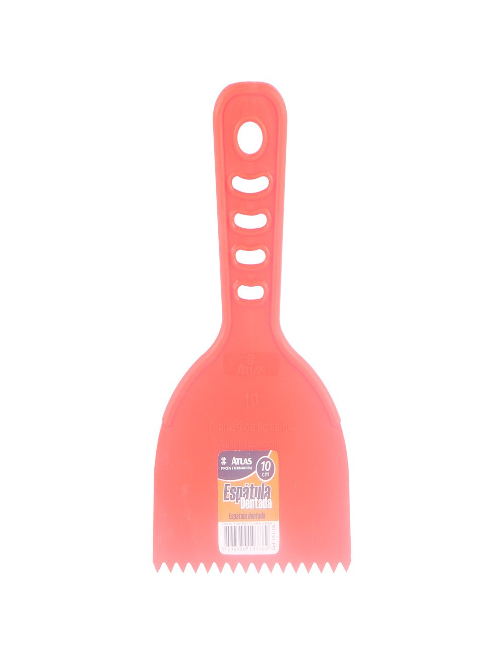 8-151 SCRAPER PLASTIC NOTCHED 8 CM