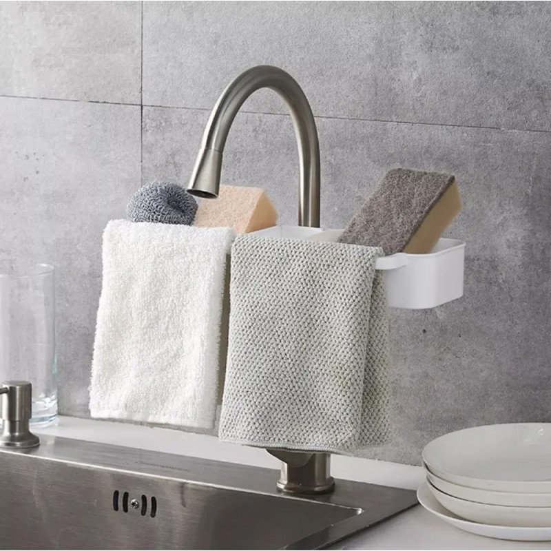 F871 SINK FAUCET HANGING STORAGE RACK 30*12*4