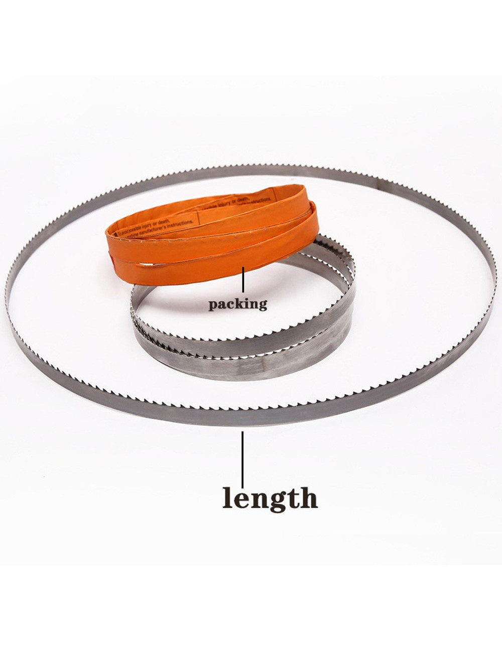 MEAT CUTTING MACHINE SAW BLADE LENGTH 1650MM