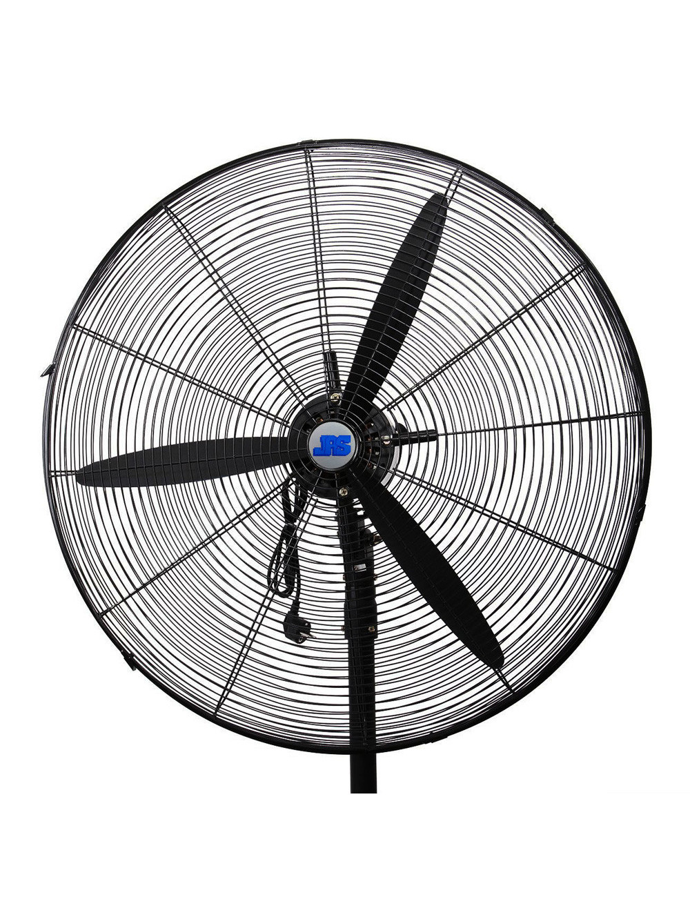 INDUSTRIAL FAN WITH ADJUSTABLE HEIGHT STAND 22"