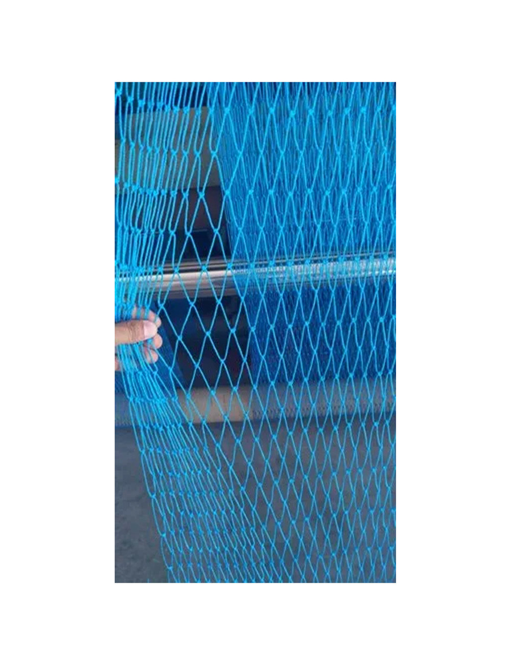 CHN شبك ديكور ملون ازرق "1 30متر