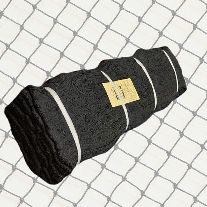 NYLON DECORATION NET 210D/15PLY 3/4" 80MD X 100FT BLACK