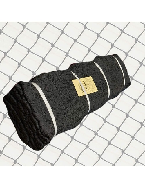 NYLON DECORATION NET 210D/15PLY 3/4" 80MD X 100FT BLACK