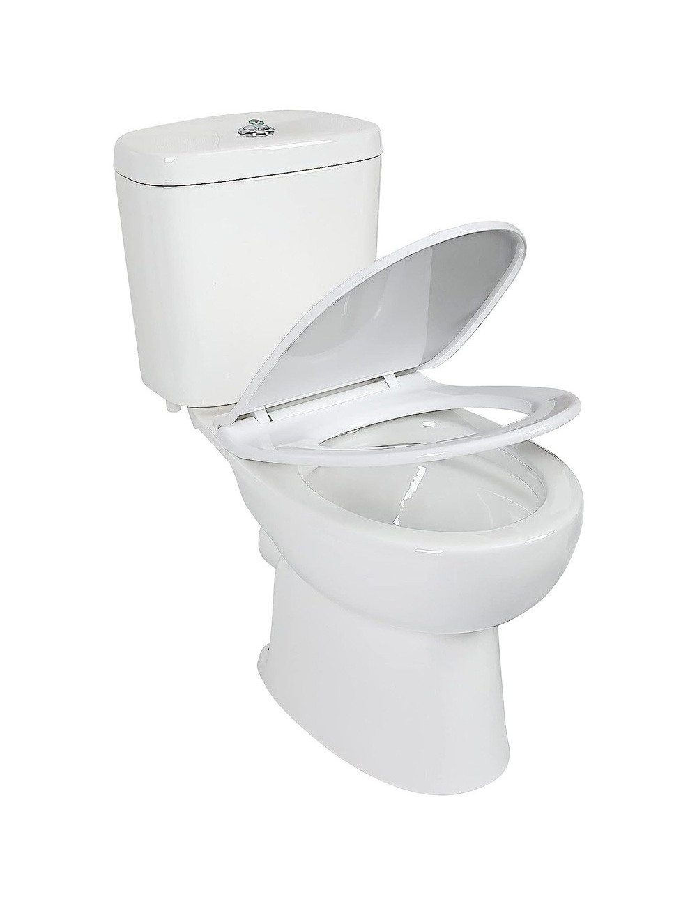 WESTREN TOILET SEAT WHITE 2 FOLD