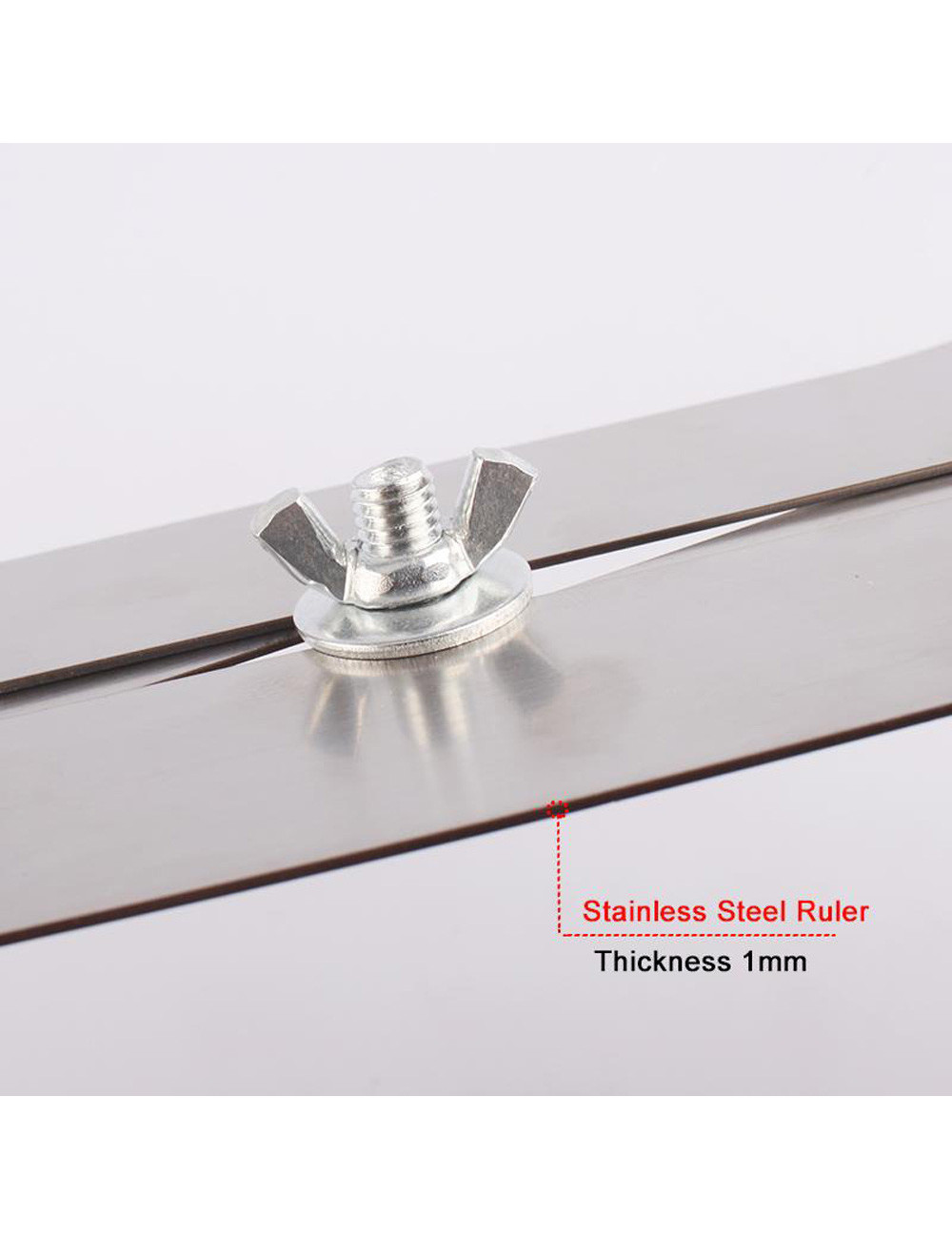 MULTI-FUNCTION MEASURING RULER SILVER WITH 1 HEAD