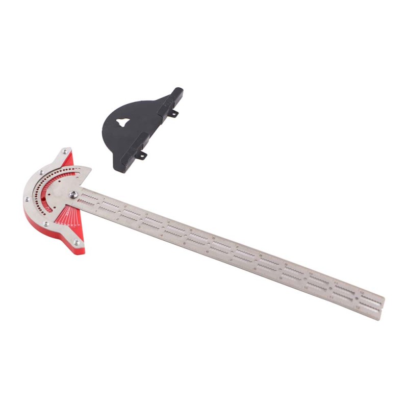 1665 MOVABLE ANGLE RULER FOR CARPENTRY 15"