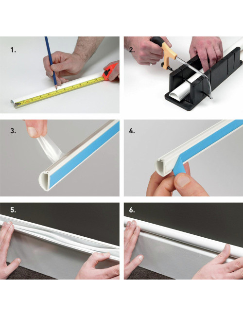 ترنك مطب بلاستيك FT48x14MMx1M 1.10x1.40MM-W