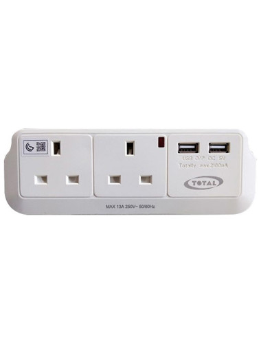 TE007 2WAY EXTENTION WITH 2USB