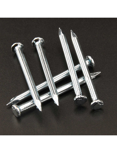 STEEL CONCRETE NAIL WHITE 1 1/4"