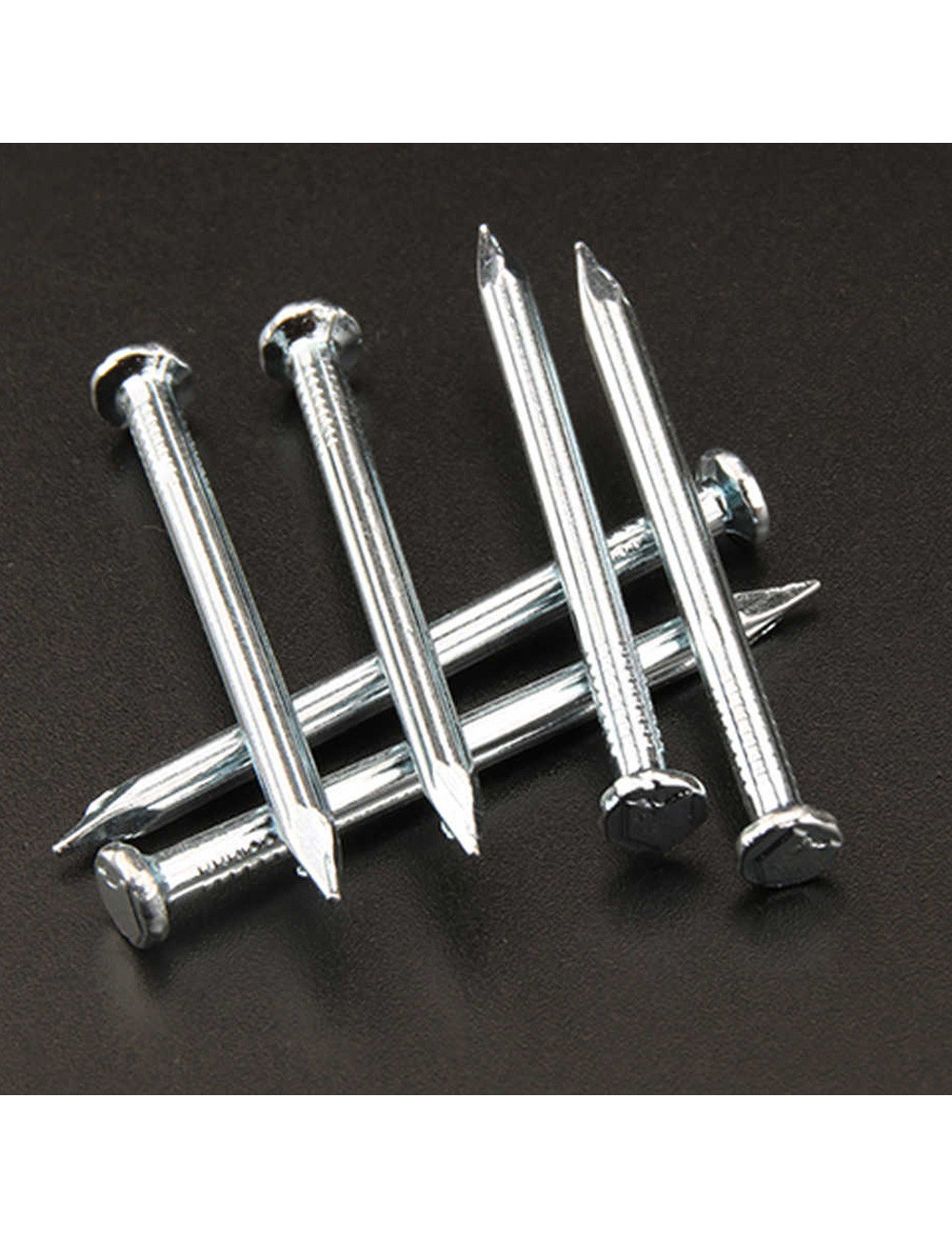 STEEL CONCRETE NAIL WHITE 1 1/4"