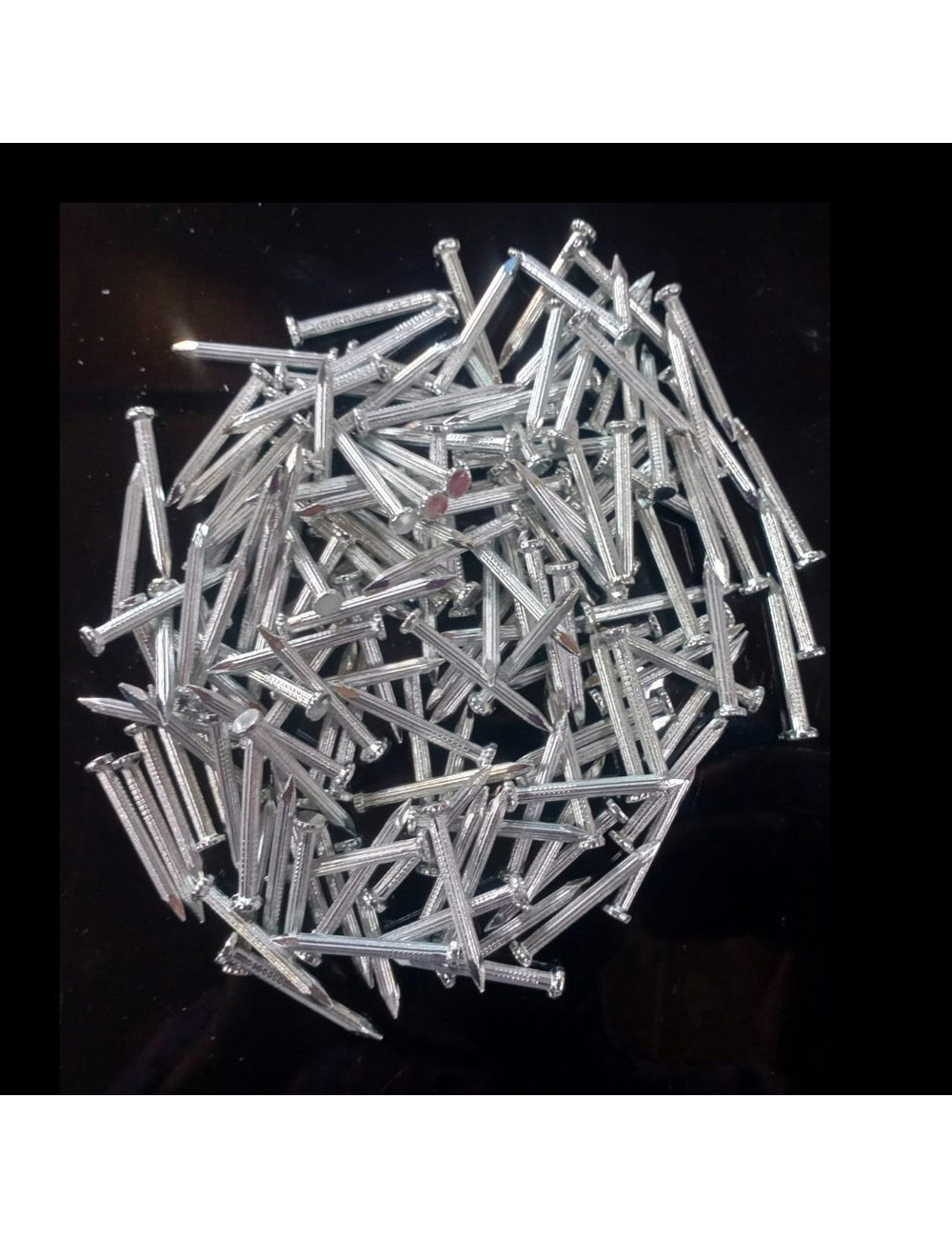 STEEL CONCRETE NAIL WHITE 1 1/4"