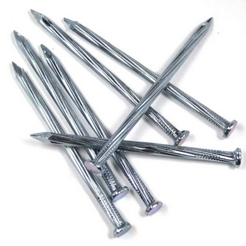 STEEL CONCRETE NAIL WHITE 3"