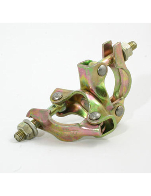 كلبس بايب سقالة 1.5"متحرك×1.5"متر اصفر IND