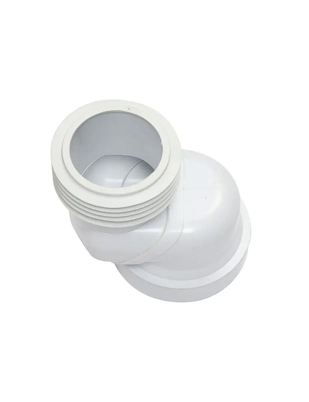 TOILET SEAT THREADED SOCKET 10 CM