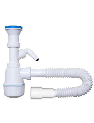 سيفون بانيو اتوماتيك صباب+هراب بلاستيك