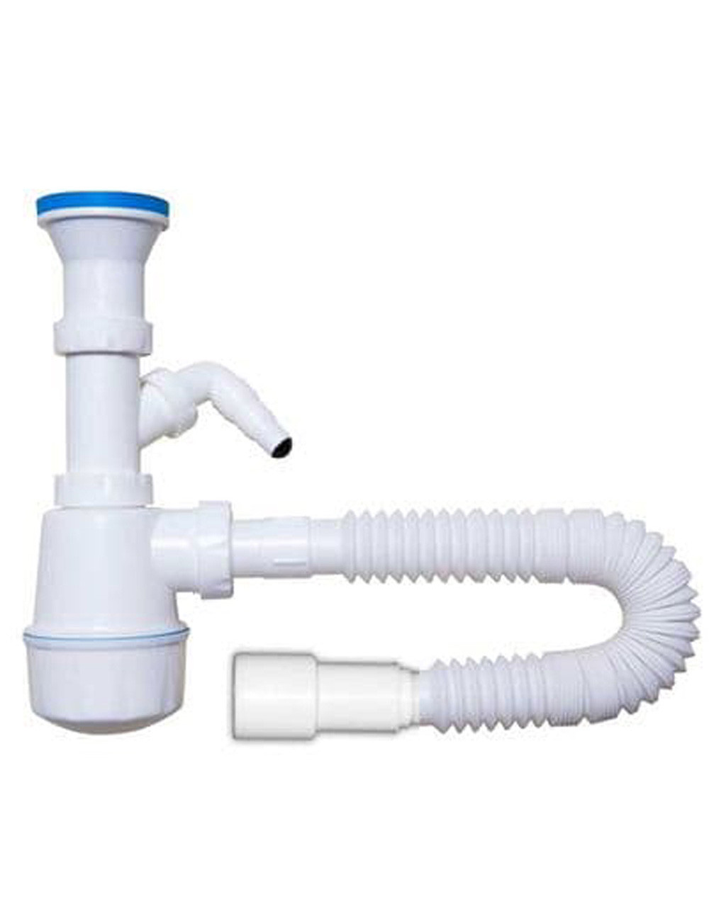 سيفون بانيو اتوماتيك صباب+هراب بلاستيك