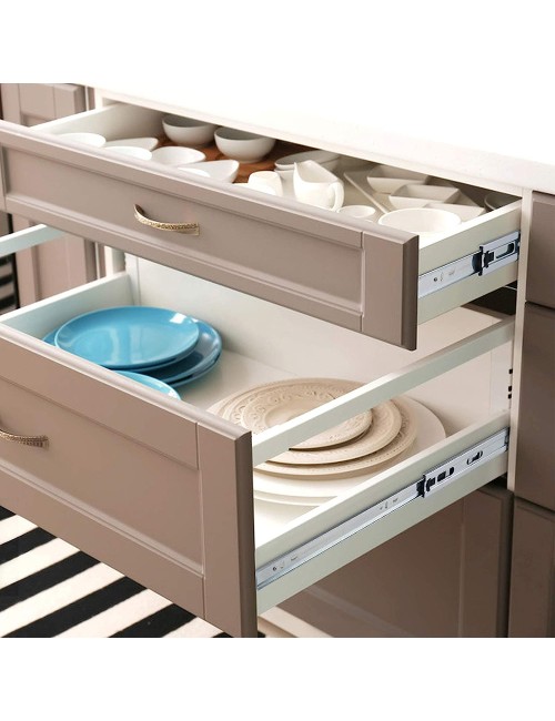 GALV. WARDROBE DOOR RUNNER TRACK WITH SAFETY 55 CM