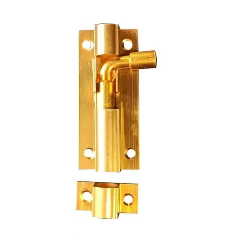 TOWER BOLT YELLOW 4" L.D.