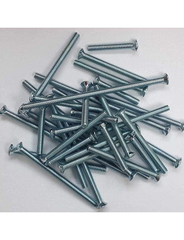 برغي ماشين جلفنايز 3/16×2 HNK