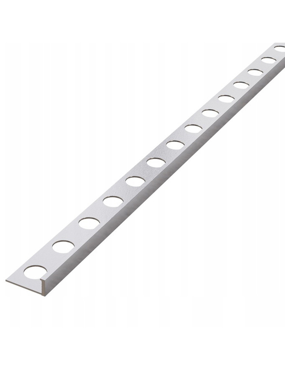 HL-8 ALUMINIUM FLOOR TRIM WHITE 8MM