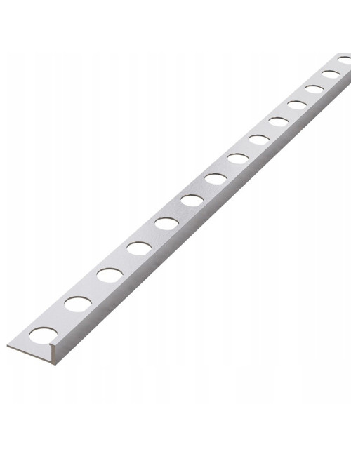 HL-8 ALUMINIUM FLOOR TRIM WHITE 8MM