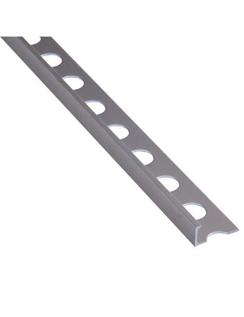 HL-8 ALUMINIUM FLOOR TRIM GREY 8MM