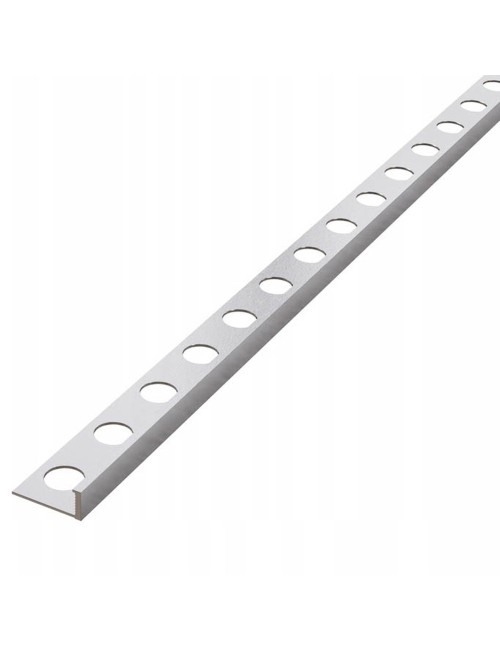 HL-10 ALUMINIUM FLOOR TRIM WHITE 10MM