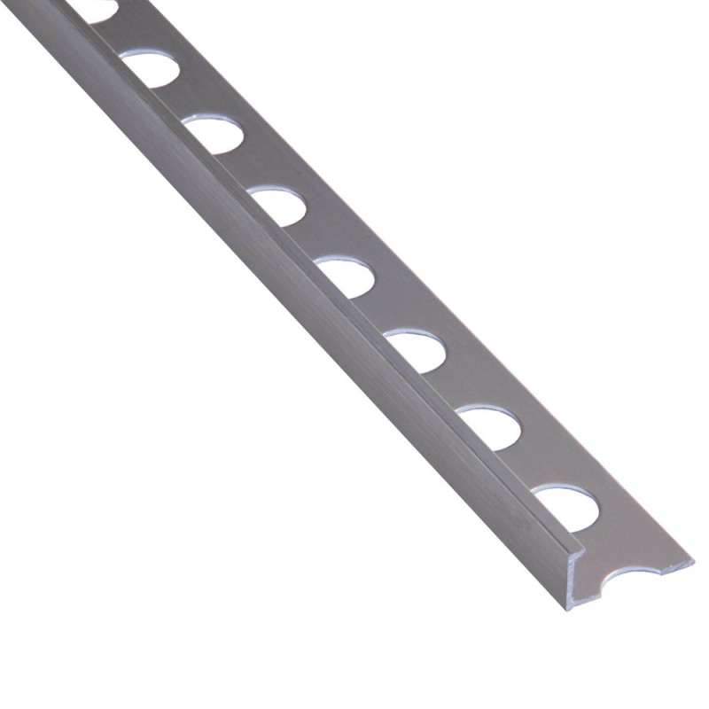 HL-10 ALUMINIUM FLOOR TRIM GREY 10MM